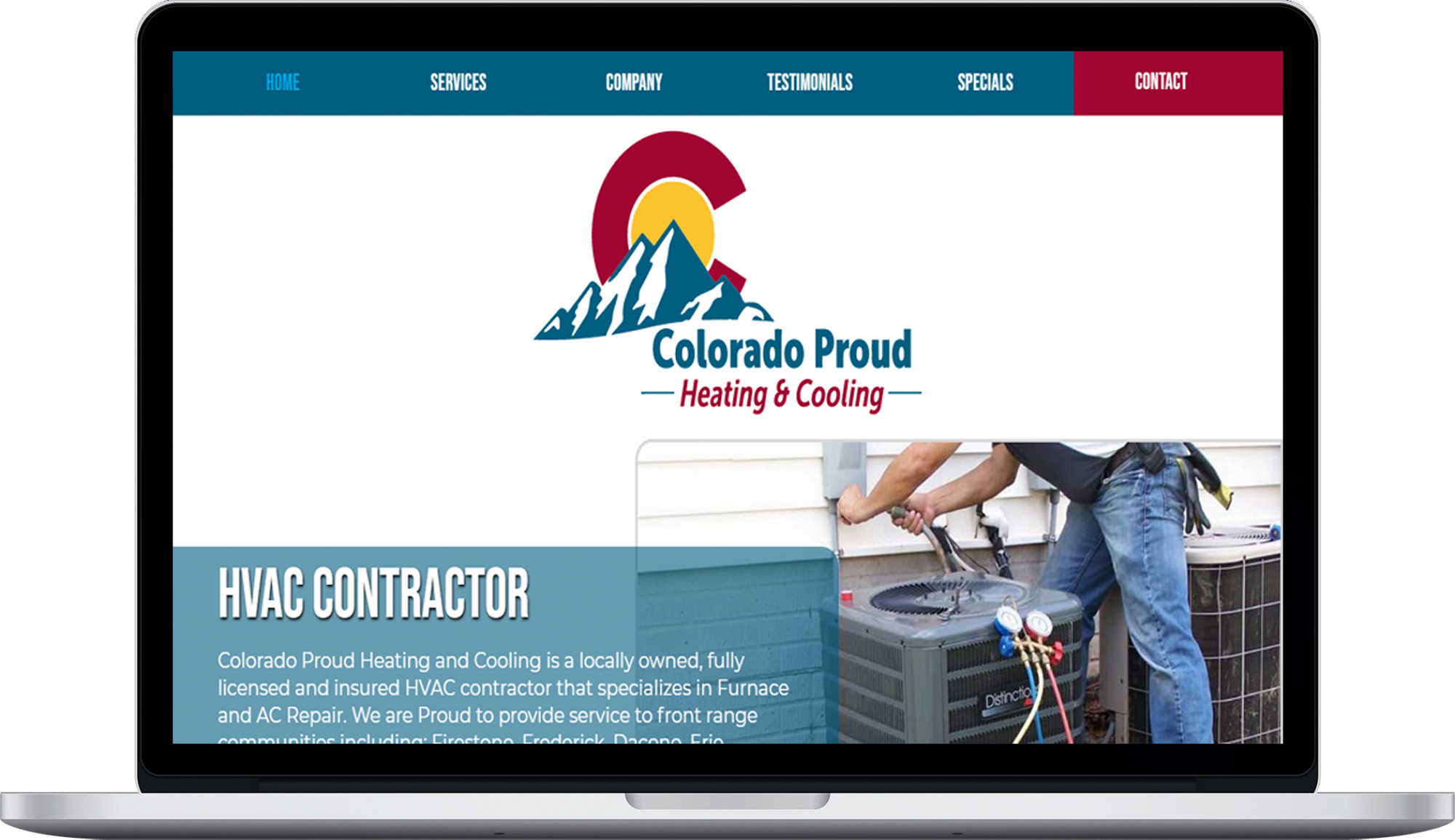 Colorado Proud Website design